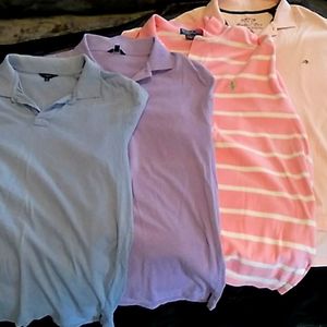 Lot of polo shirts
